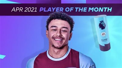 لينجارد لاعب شهر أبريل في الدوري الإنجليزي