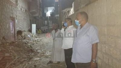 تفاصيل مصرع وإصابة 5 أشخاص من أسرة واحدة في انهيار منزل بسوهاج (صور)
