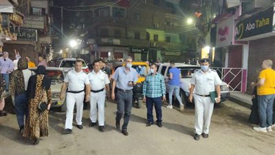 غلق 8 محال ومقاهي بحملة بشبين القناطر (صور) 