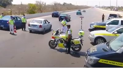 الداخلية: ضبط 6405 مخالفات مرورية خلال 24 ساعة بالمحافظات