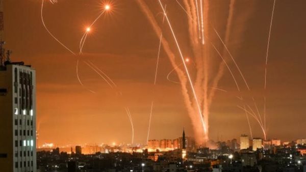 سقوط صواريخ أُطلقت