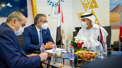 وزيرا السياحة والطيران المدني يلتقيان وزير دولة الإمارات لريادة الأعمال والمشاريع الصغيرة والمتوسطة