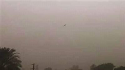 رياح محملة بالأتربة تضرب قرى محافظة سوهاج (صور)