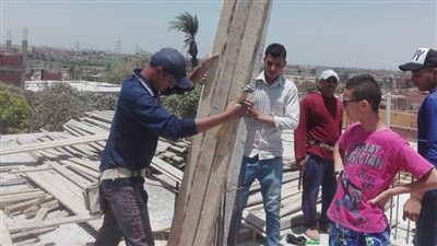 إزالة 94 حالة تعدًّ بالبناء على الأراضي الزراعية وأملاك الدولة في الفيوم (صور)