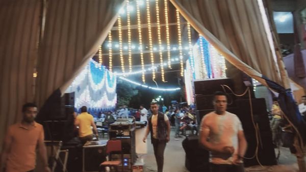 فض أفراح شعبية مخالفة