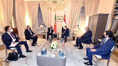 السيسي يُشيد بالرئاسة البرتغالية الحالية للاتحاد الأوروبي وجهودها في دعم القضايا الإفريقية