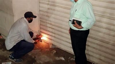 تحرير18 محضرا لعدم ارتداء الكمامة وغلق محلين بدمياط