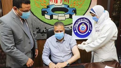 محافظ المنوفية يتلقى اليوم الجرعة الثانية من لقاح فيروس كورونا المستجد