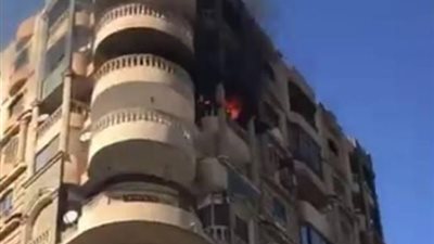 تفحم شخص إثر نشوب حريق داخل شقة سكنية بأسوان