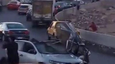 مدير الإدارة العامة للمرور يصل موقع حادث الطريق الدائري الأوسطي