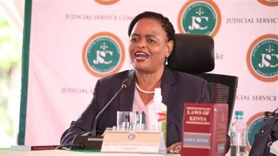 لأول مرة في كينيا تعيين امرأة كبيرة للقضاة