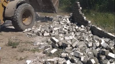 إزالة 3 حالات تعد بمركزي أبو المطامير والدلنجات في البحيرة