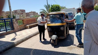 حجز 6 مركبات 