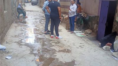 مياه الصرف الصحي تحاصر منازل حي أبو هلال بالمنيا