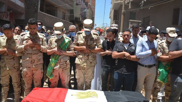 جنازة الشهيد النقيب