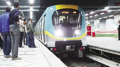  مترو الأنفاق يخفض سرعة القطارات نظرا لارتفاع درجات الحرارة