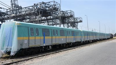 وصول مكونات القطار الكوري الثاني وتجميعها لبدء تشغيله بالخط الثالث لمترو الأنفاق