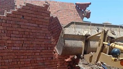 إزالة مقابر حديثة بـ