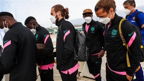 لاعبي برشلونة