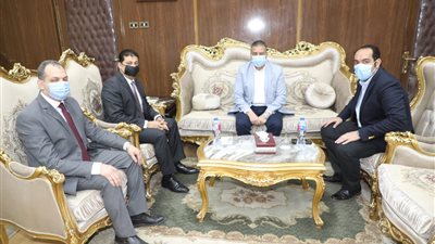 محافظ المنوفية يستقبل متدربي البرنامج الرئاسي لتأهيل التنفيذيين