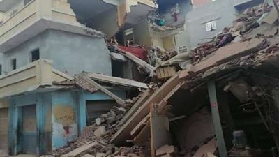 دون إصابات.. انهيار جزئي لعقار بالأميرية 