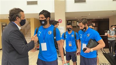 بعثة بيراميدز تتحرك لملعب مباراة أنيمبا