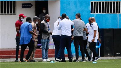 مشاجرة ومضايقات لبيراميدز في ملعب أنيمبا