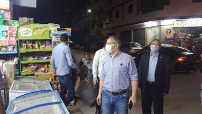 نائب محافظ أسيوط يترأس حملة ليلية لمتابعة غلق المحلات