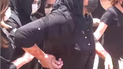 هالة صدقي عن مساندتها لإيمي ودنيا في جنازة سمير غانم: 