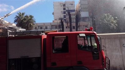 على مساحة 600 متر.. اندلاع حريق داخل مخزن خلف مصنع الرنجة في بشتيل