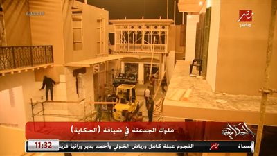 مصطفى شعبان يكشف كواليس بناء حارة مسلسل 