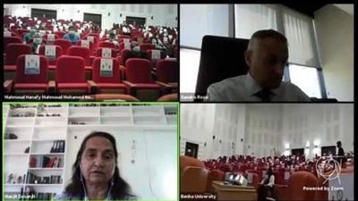 جامعة بنها تختتم فعاليات المدرسة الدولية الافتراضية بالتعاون مع مركز سيرن بسويسرا لأبحاث الطاقة