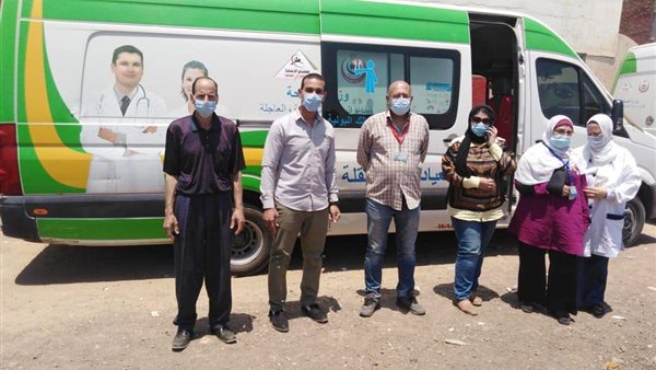 قافلة طبية بشبين