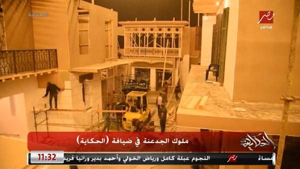 ديكور حارة مسلسل