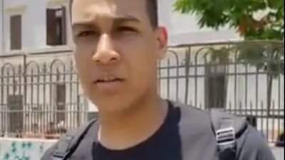 ردود أفعال طلاب الثانوية العامة بمدرسة السعيدية بعد إجراء الامتحانات التجريبية