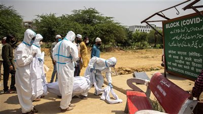 الهند تسجل 208 ألف و 968 حالة إصابة جديدة بفيروس كورونا