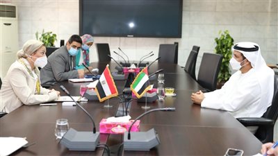 وزيرة البيئة تلتقي سفير الإمارات لبحث سبل التعاون بين البلدين