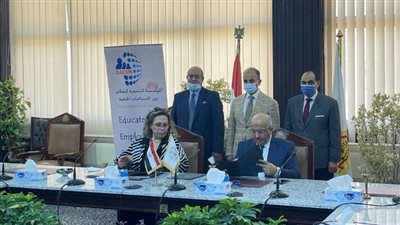 برتوكول تعاون بين جامعة الزقازيق والمؤسسة التنموية لتمكين ذوي الاحتياجات (صور)