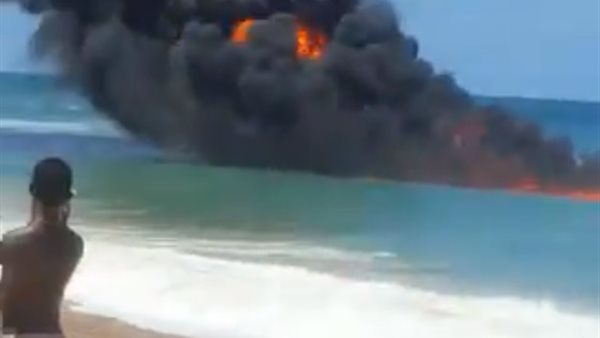 نيران على شواطئ نيجيريا