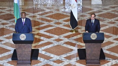 السيسي: الإسراع في إجراءات إنشاء المنطقة اللوجيستية المصرية في جيبوتي