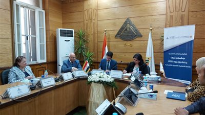 بروتوكول تعاون بين جامعة بنها ومشروع 