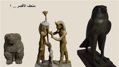 متحف الأقصر يعرض تماثيل توضح طريقة 