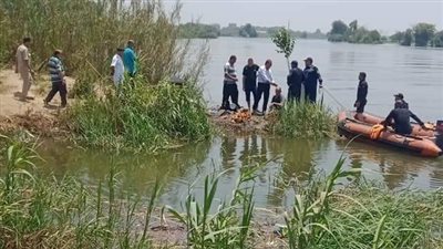 انتشال جثة طالب ثانوي غرق بمياه النيل في القليوبية