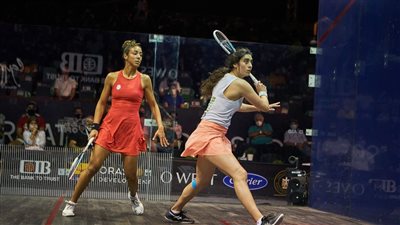 انتصرت على الحمامي.. نور الشربيني تضرب موعدا مع نوران جوهر في نهائي بطولة الجونة للاسكواش