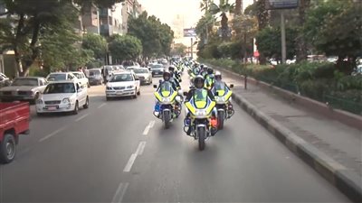انضباط مروري بشوارع الجيزة (صور)