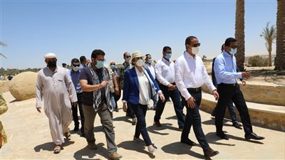 وزيرة البيئة: وادي الريان أصبحت ضمن أهم المحميات الجاذبة للسياحة