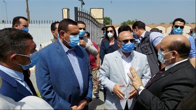 وزير العدل ومحافظ البحيرة يتفقدان أعمال إنشاء مجمع محاكم دمنهور الجديد (صور) 