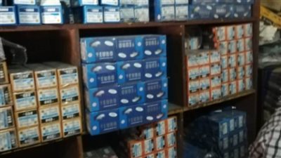 ضبط مصنع قطع غيار سيارات بدون ترخيص بالقاهرة  