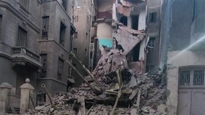 التحقيقات: عقار السيدة زينب المنهار صادر ضده قرار إزالة