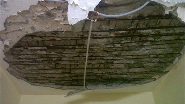 سقوط سقف منزل_أرشيفية